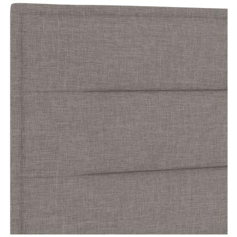 Letto in Tessuto Tortora 90x190 cm di - Foto 9