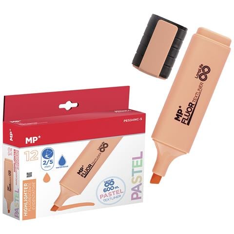 Pack 12 Marker Long Life Pale Orange - Foto 1