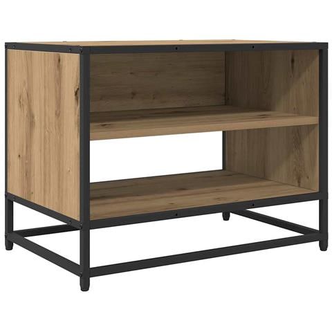 Mobile TV rovere artigianale 61 x 40 x 46 cm Legno multistrato - Foto 1