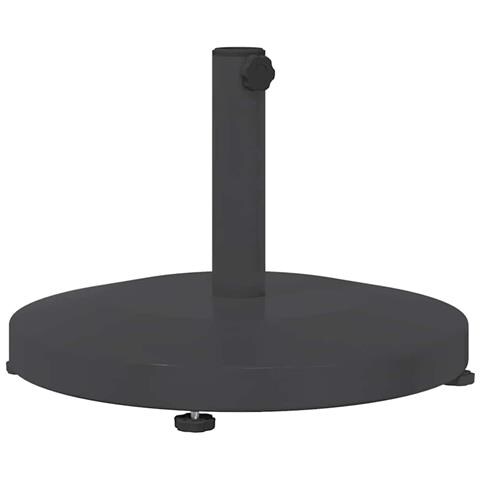 Base per Ombrello da Esterno Grigio scuro 48 x 48 x 32 cm - Foto 1