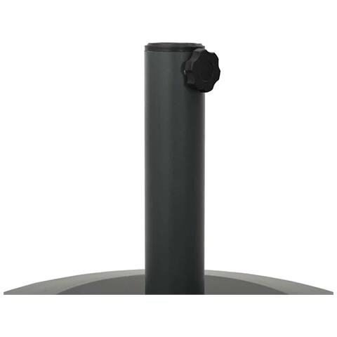 Base per Ombrello da Esterno Grigio scuro 48 x 48 x 32 cm - Foto 9