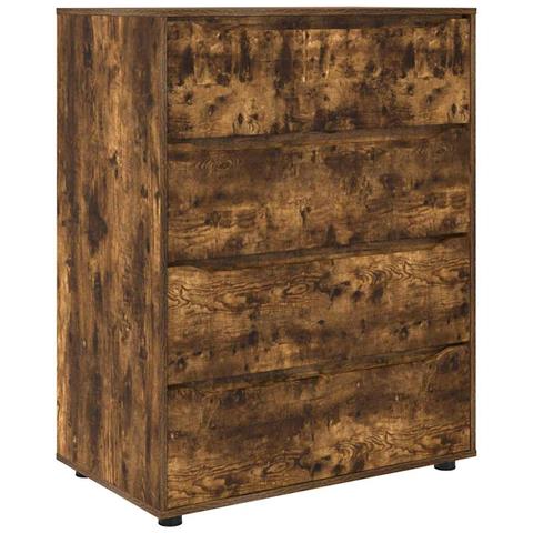 Armadi di Stoccaggio 2 pcs Rovere fumé 80 x 48 x 105 cm - Foto 1