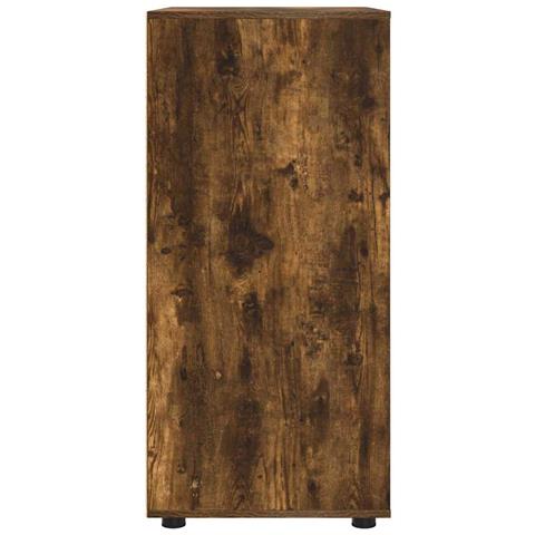 Armadi di Stoccaggio 2 pcs Rovere fumé 80 x 48 x 105 cm - Foto 9