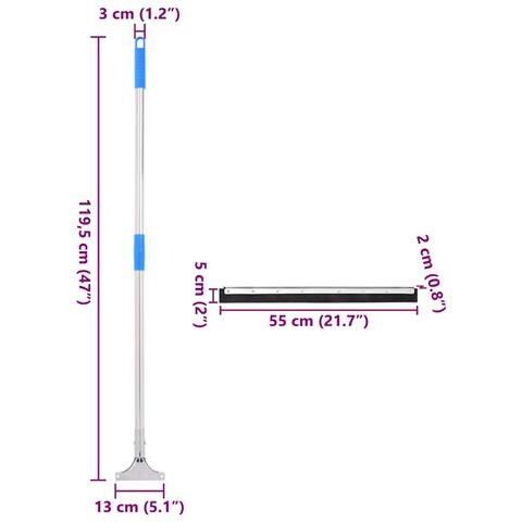 Tergipavimento 5 pz 55x119,5 cm in Acciaio e Gomma - Foto 8