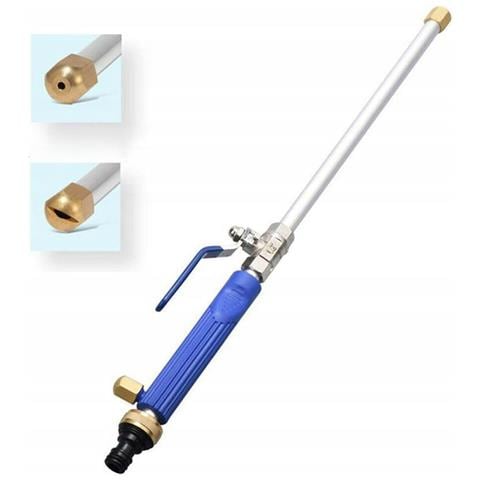 Lancia A Pressione Per Tubo Da Giardino 3/4"" - Leggera E Resistente | Alluminio, 25 Bar, 15 M | Ideale Per Auto E Giardino - Foto 8