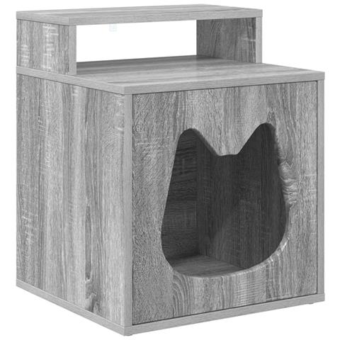Casa per Gatti Grigio Sonoma 42,5 x 40 x 53,5 cm - Foto 1