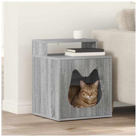 Casa per Gatti Grigio Sonoma 42,5 x 40 x 53,5 cm - Foto 2