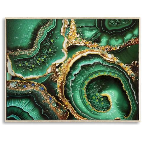 Stampa Su Tela Marmo 11-multicolore-legno-82x4x62 Cm - Foto 1