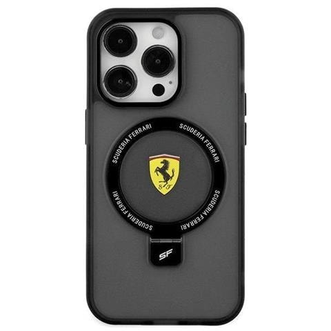 Ferrari Ring Stand Collezione 2023 Magsafe Per Iphone 15 Plus / 14 Plus - Nero - Foto 1