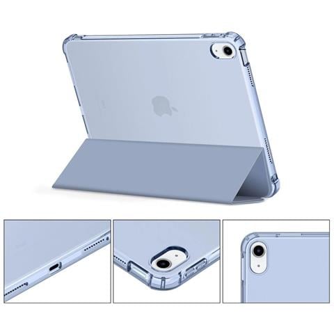 Custodia Ipad 10 / 2022 - Blu, Trasparente - Foto 6