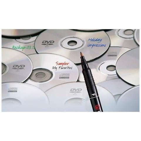 OHPen universal Permanente - Marcatore - Tratto Medio (1 mm) - Confezione da 10 - Verde - Foto 6