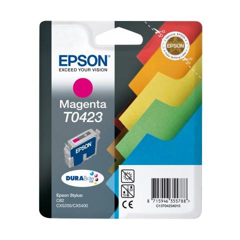 C13T04234010 Cartuccia Ink Originale Magenta per Stylus C82 Capacità 420 Pagine - Foto 2