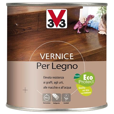 Vernice Per Decorare E Valorizzare I Rivestimenti Interni In Legno, Resa 12mq / L Circa Noce Rustico 500 Ml - Foto 1