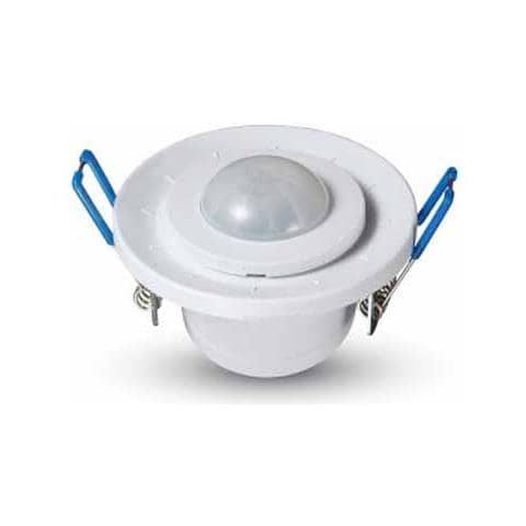 Sensore Di Movimento Da Incasso Bianco Infrarossi Ip20 400w Interno Vt-8030 5091 - Foto 2
