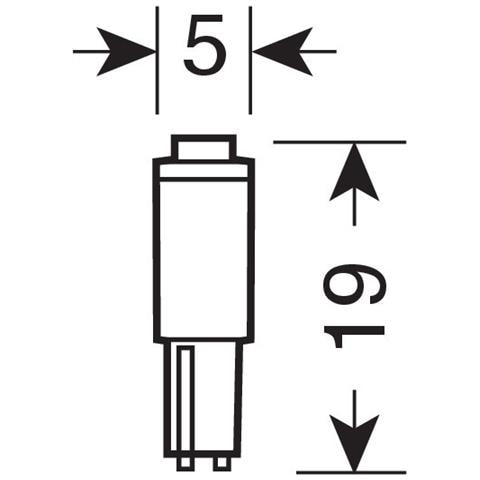 Cp. Hyper-micro-led T3 1smd (2chips) - Blu - Foto 5
