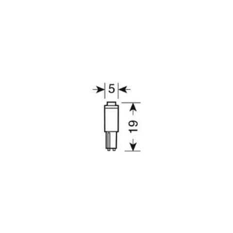 Cp. Hyper-micro-led T3 1smd (2chips) - Blu - Foto 2