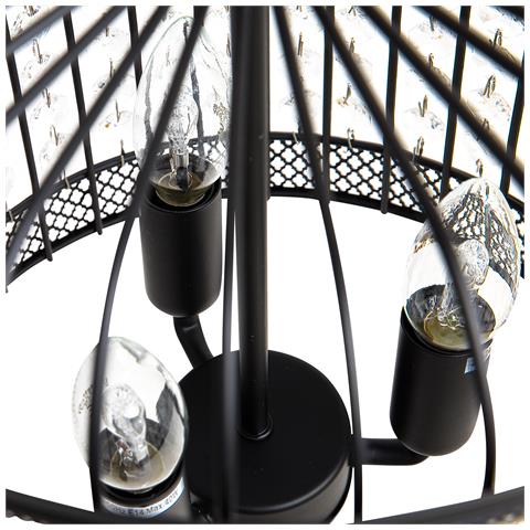 Lampadario A Sospensione Nero Celon - Foto 16