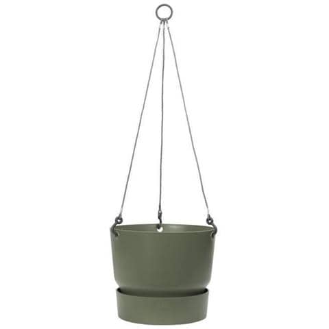 Greenville Pflanztopf Ø 25 Cm Vaso Per Piante Nero - Foto 1