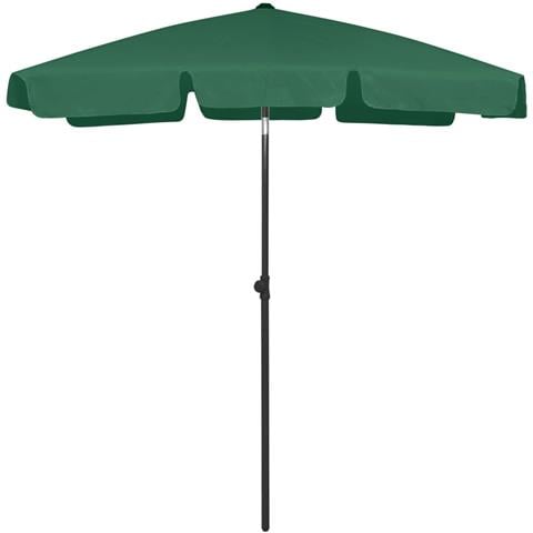 Ombrellone da Spiaggia Verde 180x120 cm - Foto 1