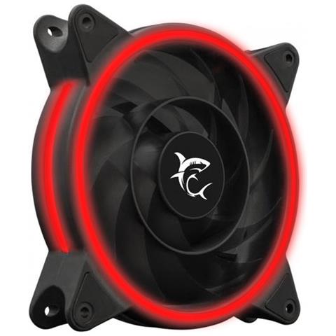 Ventola Di Raffreddamento 4pin Led Rosso 120 Mm 25dba Fan Pc Gaming - Foto 1