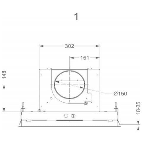Cappa a Scomparsa Pureline 6831 Filtrante Colore Bianco - Foto 7