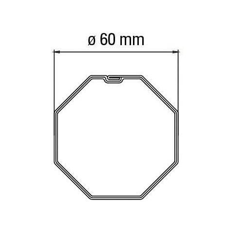Adattatore Tubo Ottagonale 60 Tm45 Per Automazione A4505 0510s 132250 - Foto 1