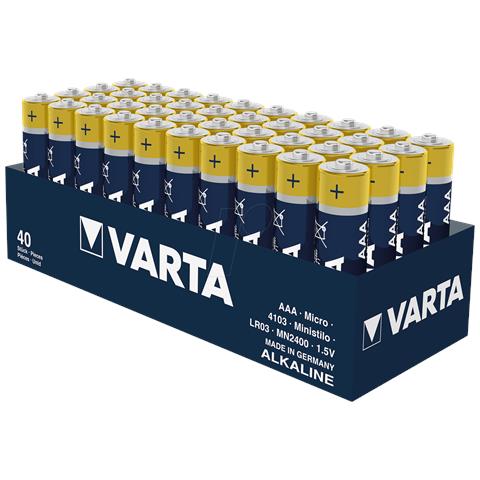 Al 40xaaa - Alkaline Batterie Aaa Micro 40er-pack Longlife - Batterie (4103101394) - Foto 1