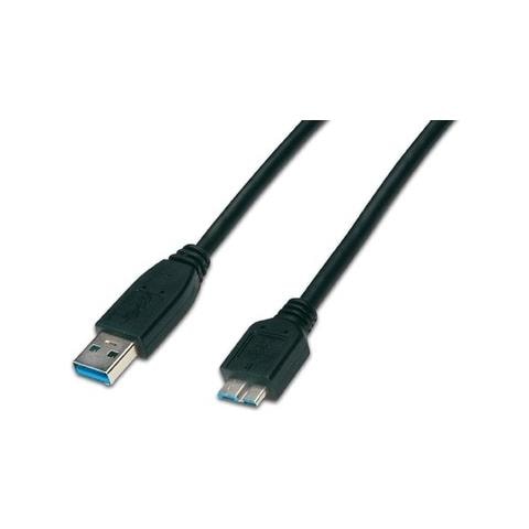 Triotronik Usb 3.0 A-mb Mm 1.0 Sw Cavo Usb 1 M Usb 3.2 Gen 1 (3.1 Gen 1) Usb A Micro-usb B Nero - Foto 1