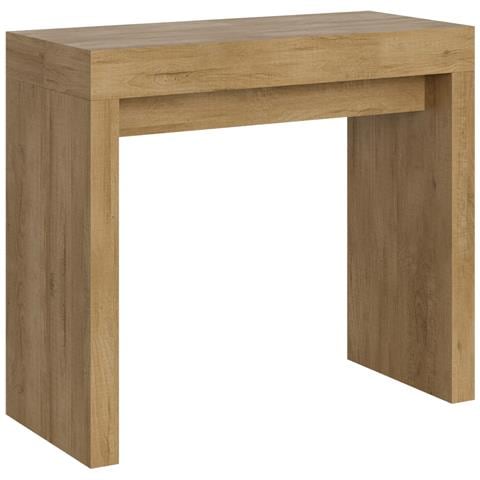 Consolle Allungabile 90x40/196 Cm Roxell Small - Quercia Natura - Foto 5