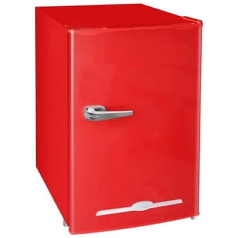 Class90k 100l Frigorifero Da Tavolo Retrò Con Congelatore 83x48 - Rosso - Foto 1