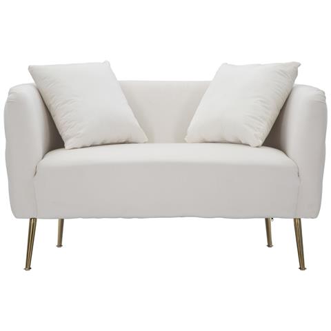 Divanetto Bucarest Crema Cm 127x74x73 - Foto 2