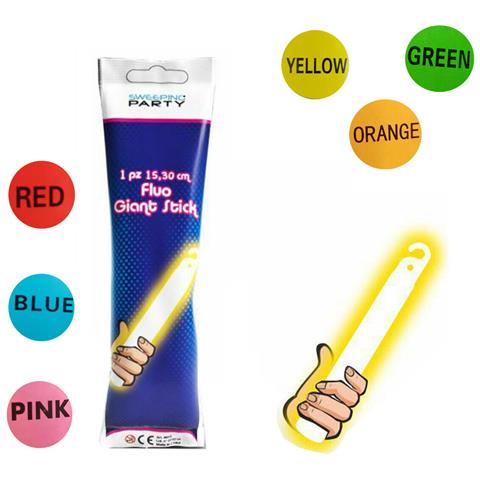 Kit 6 Stick Giganti Luminosi Triplo Starlight Party Fluo Feste Fluorescenti - Foto 1