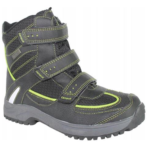 Snow Drop Stivali Da Neve Per Bambini Neri E Verdi 31 - Foto 1