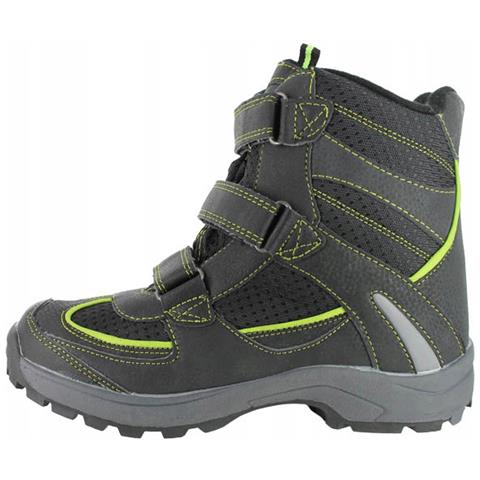 Snow Drop Stivali Da Neve Per Bambini Neri E Verdi 31 - Foto 2