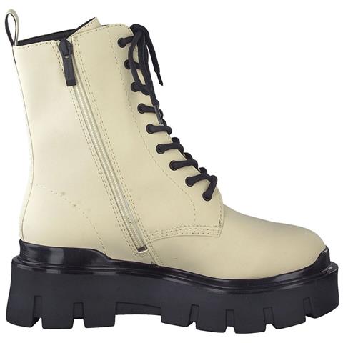 Beige Casual Closed Booties Stivaletti Sintetico E Tessile Scarpe Donna Beige Eu 37, 1-25287-29 418 - Foto 3