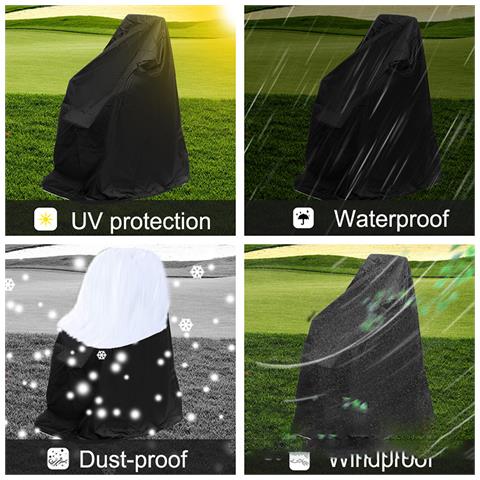 Copertura Antipolvere Per Sedia A Rotelle Black M - Foto 2