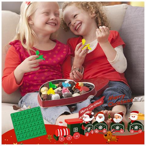 Forma In Silicone Per Natale A Forma Di Cervo - Crea 48 Deliziosi Dolcetti! - Foto 4