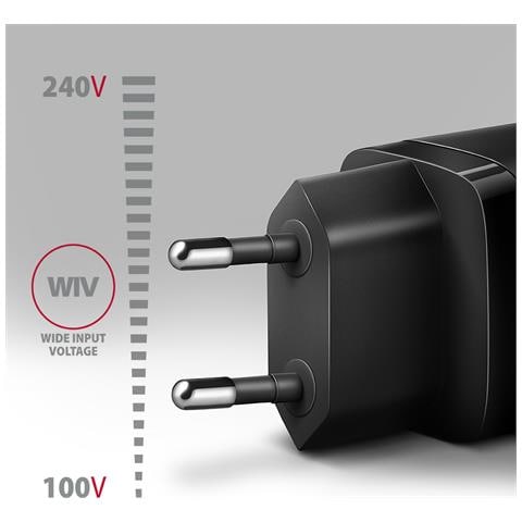 ACU-PD30 kroviklis jungiama tinkl PD 30W, 1x port USB-C, PD3.0/QC3.0/AFC /FCP /Apple Juoda Telefono cellulare, Smartphone, Orologio intelligente, Tablet, Universale, Orologio Nero AC Ricarica rapida Interno - Foto 2