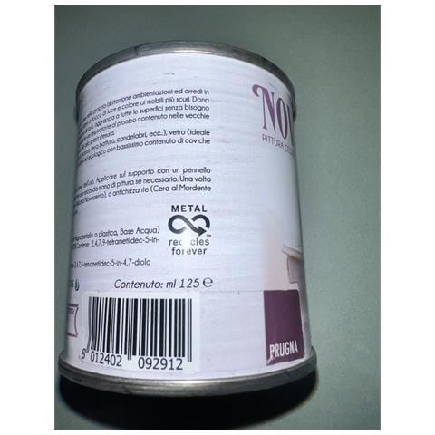 Novecento Paint - Pittura Tinta Pastello 125ml Prugna - Foto 4