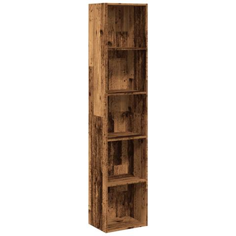 Libreria Legno Antico 40x30x189 Cm In Legno Multistrato - Foto 2