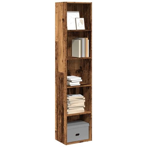 Libreria Legno Antico 40x30x189 Cm In Legno Multistrato - Foto 1