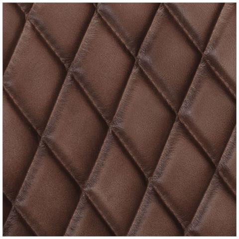 Lusso Casadino - Sedie Da Pranzo A Sbalzo 2 Pz Marroni In Vera Pelle - Foto 8