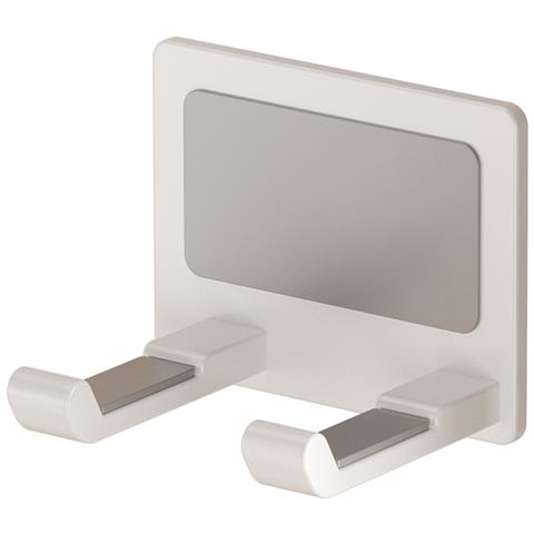 Supporto Per Asciugacapelli Autoadesivo - Design Minimalista White - Foto 2