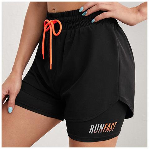 Pantaloncini Sportivi Neri - Comodi E Ad Asciugatura Rapida  S - Foto 5