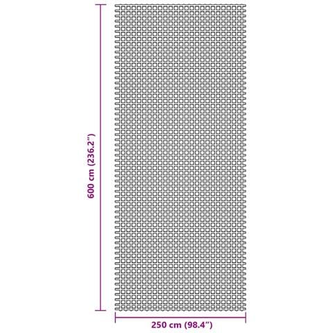 Tappeto da Tenda Antracite 6x2,5 m - Foto 7