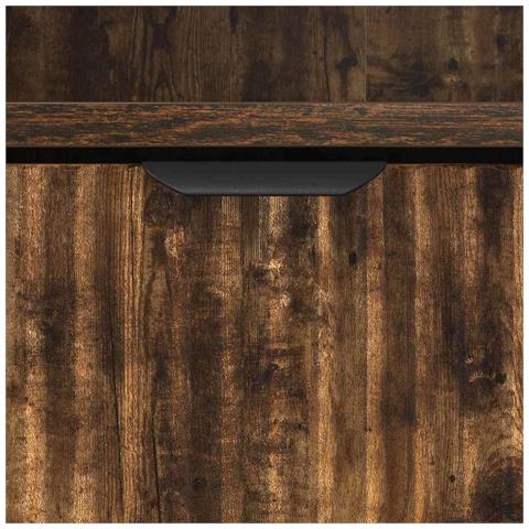 Comodino Rovere fumo 49 x 36 x 61 cm Legno multistrato - Foto 9