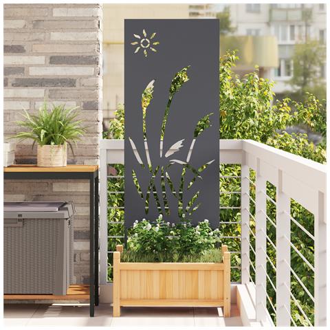 Pannello Decorativo da Giardino Altro Antracite 50 x 140 cm - Foto 2