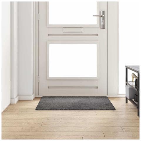 Runner in Moquette Grigio 100 x 100 cm 100% Polipropilene Tuft - Foto 2