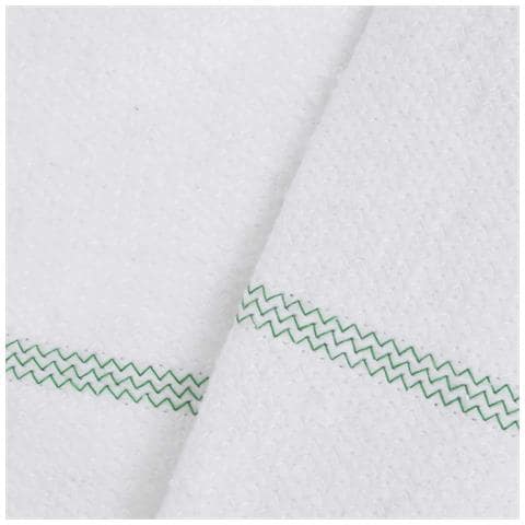 Panni per la Pulizia 10pz Righe Bianche e Verdi 50x60 cm - Foto 9