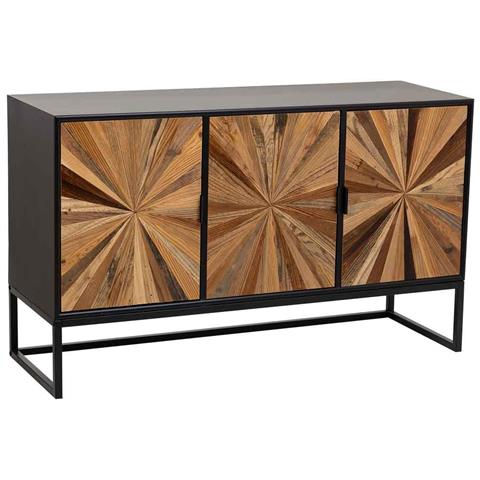 Credenza In Legno Marrone 120x34x70h Cm - Foto 1